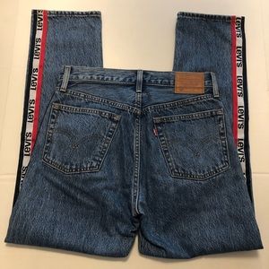 Levi’s Premium 501 Original High Rise Button Fly Jeans Size 26